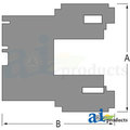 A & I Products Floor Mat 0" x0" x0" A-CFM445